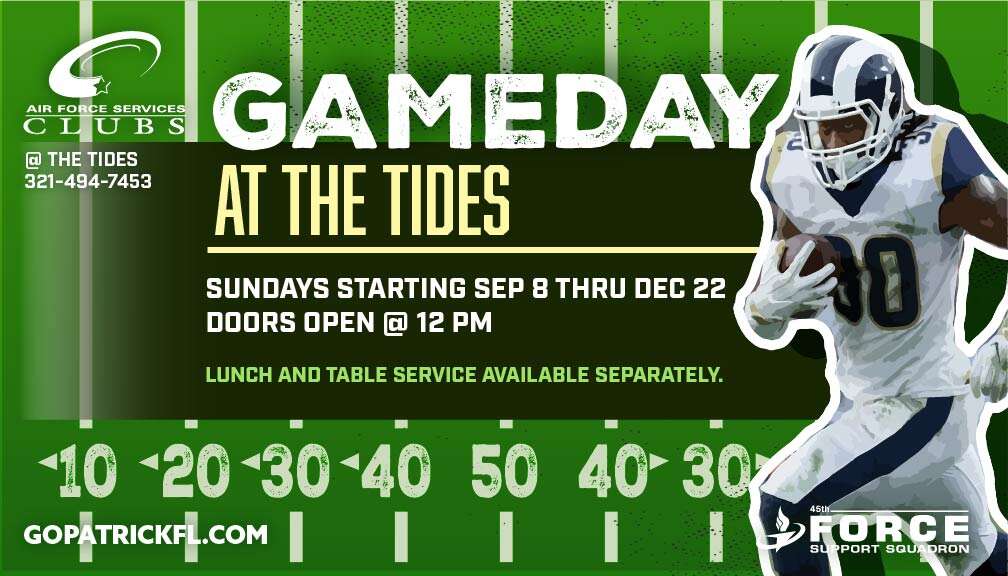 Tides Game Day